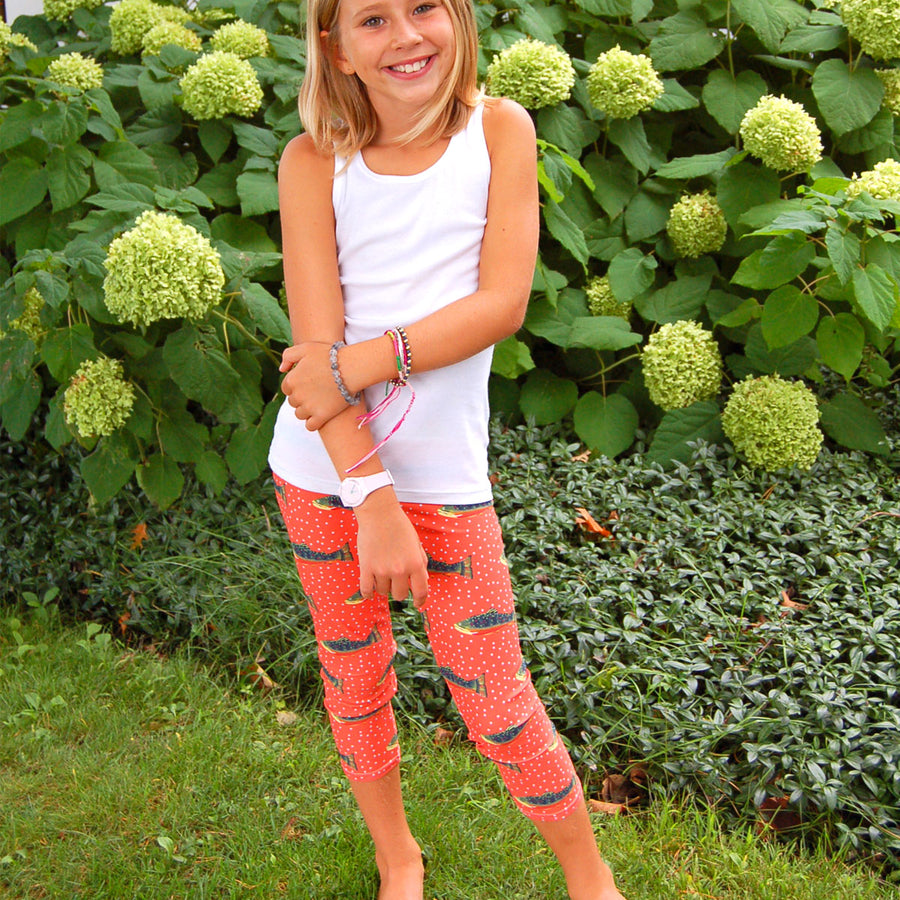 Junior Grapefruit Brook Leggings ...